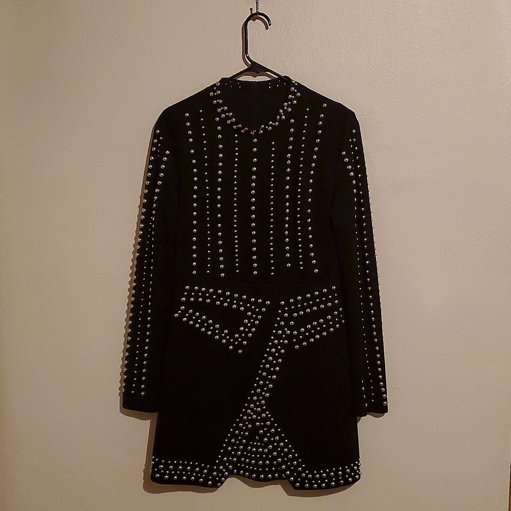 Fashion Nova black suade dress